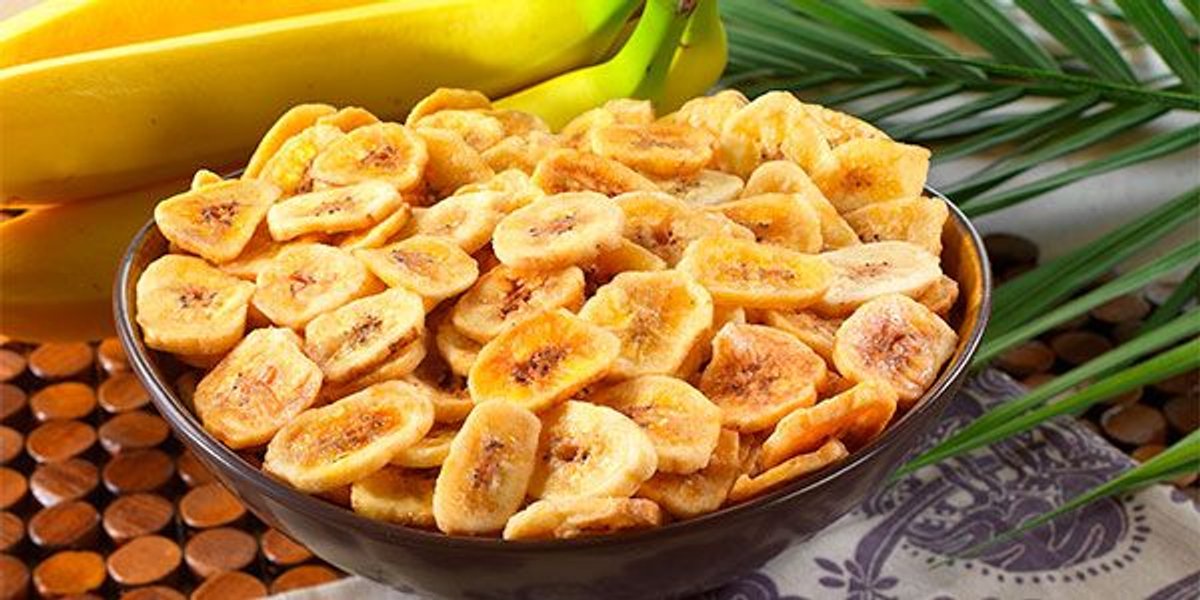 Chips de banana light: petisco perfeito para a dieta