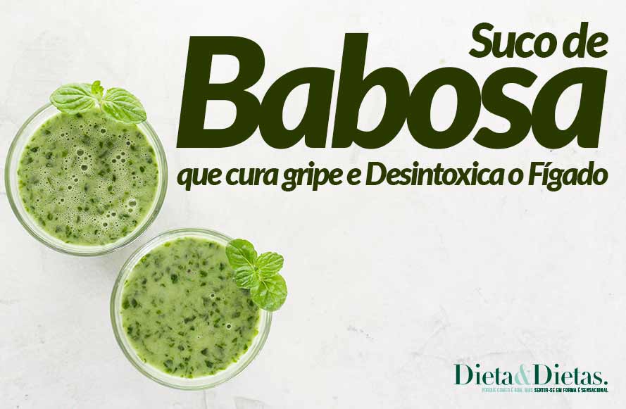 Receita de Suco de babosa que cura gripe e Desintoxica o Fígado