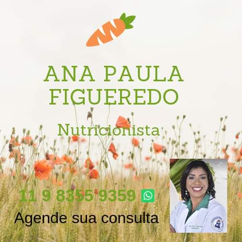 Consulta com Nutricionista Ana Paula Fiqueredo