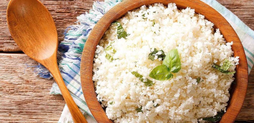 Arroz de couve-flor com ghee – Low Carb