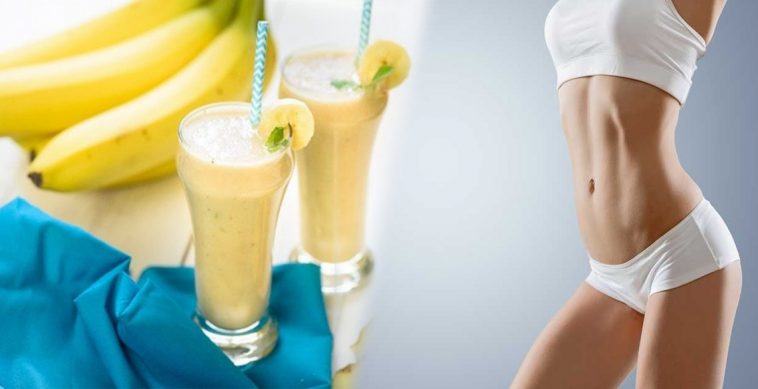 Smoothie de Banana e Gengibre para Ajudar Queimar Gordura da Barriga!