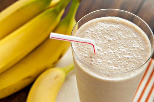 Smoothie de Banana e Aveia